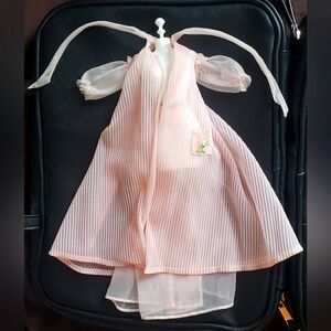 Vintage 1960s Barbie Doll Nighty Negligee #965 Pink Sexy Nightgown By Mattel
